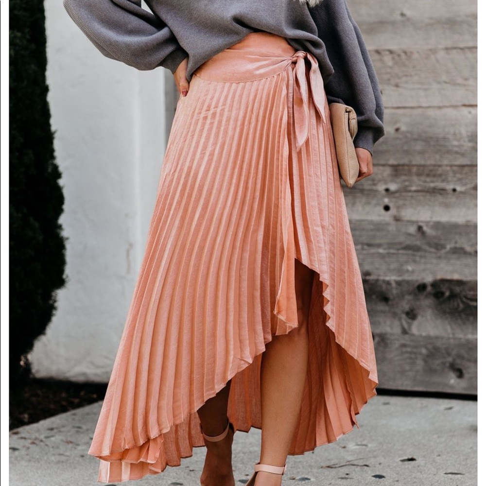 Asymmetrical wrap skirt from Vici